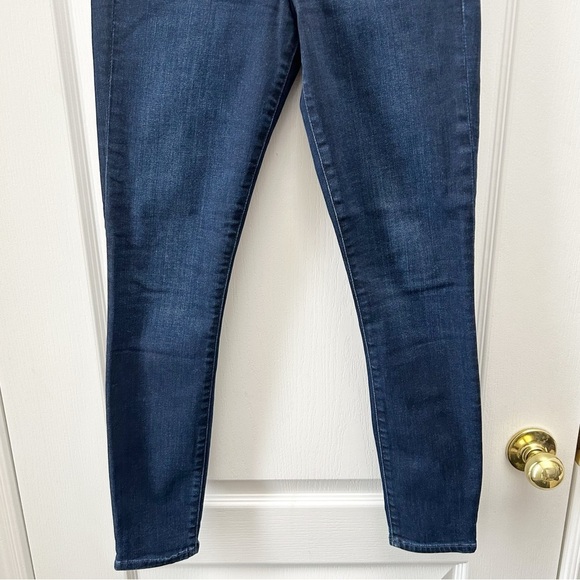 GAP High Rise True Skinny Sailor Ankle Jeans Secret Smoothing Pockets Blue 0/25 - Picture 8 of 16